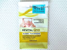 Rival De Loop Q10 Augen Tuchmaske Tuchmaske Drogerie Pflege
