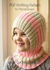 Downloadable Pdf Pattern Balaclava Pattern Balaclava Hat Knit Balaclava Knitting Pattern Knit Pattern Winter Balaclava Worsted Yarn Knitting Knitting Patterns Pattern