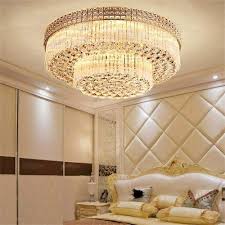 (dia can effectively block the glare of light and make the light soft. Lighting Ceiling Fans Garwarm Mini Style K9 Clear Crystal Chandeliers Ceiling Lights Crystal Pendant Light Ceiling Light Fixtures For Living Room Bedroom Restaurant Porch Chandelier 1 Light Champagne Tools Home Improvement Belasidevelopers Co Ke