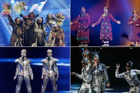 Don't forget the most essential element: From A Facebook Song To Dancing Russian Grannies These Are The Weirdest Eurovision Performances Of All Time Mirror Online