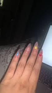Hisoka Nailzz Anime Nails Bling Acrylic Nails Long Acrylic Nails Coffin