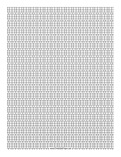 beadwork layout paper
