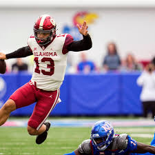 If badgers football coach paul chryst lands williams, . Caleb Williams Saves Oklahoma With Genius Fourth Down Play Vs Kansas Sports Illustrated