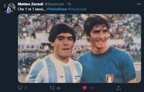 Paolo rossi and diego armando maradona, argentina world cup 1978. Paolo Rossi Leggenda Del Calcio Italiano Muore A 64 Anni