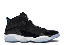 The air jordan 11 space jam has released twice since it first appeared on the feet of michael jordan in the 1995 nba playoffs. Jordan 6 Rings Space Jam Air Jordan 322992 016 Black Hyper Royal White Flight Club