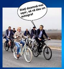 Președinte psd | the prime minister of romania; Cele Mai Tari Glume DupÄƒ Plimbarea VioricÄƒi DÄƒncilÄƒ Pe BicicletÄƒ Foto