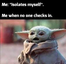 Pin By Amanda Patterson On Introverts Yoda Meme Memes Funny Memes