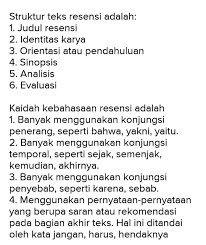 Kaidah atau ciri kebahasaan teks ulasan terdiri dari: Kaidah Kebahasaan Dalam Teks Resensi Istanbul Kenangan Sebuah Kota Dan Contohnya Pada Teks Ini Brainly Co Id