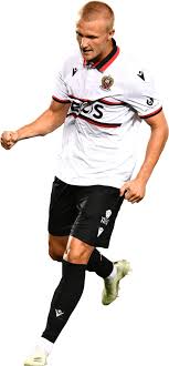 Minutes, goals and assits by club, position, situation. Kasper Dolberg Football Render 70925 Footyrenders