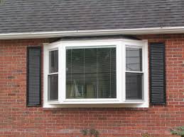 Bay Windows Have A Larger Center Window And 2 Operating Ends This One Has Double Hung Vents They Go Up And Down Bay Window Windows Window Vinyl