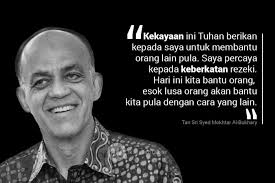 · mendapat modal rm 2700 sumbangan jabatan kebajikan masyarakat (jkm). Tan Sri Syed Mokhtar Al Bukhary Jutawan Islam Di Malaysia Inspirasi