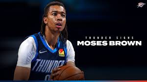 17 points, 10 rebounds kris wilkes: Moses Brown A Rising Okc Thunder Prodigy In The Nba 2020 21 Season
