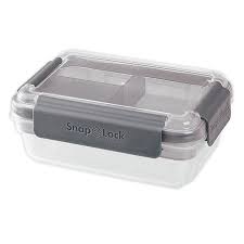 Before deciding to buy any lunch containers, make sure you research and read carefully the buying. Progressive Snaplock 4 Cup Bento To Go Container In Grey Bed Bath Beyond