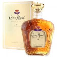 Crown Royal Monarch 75 Anniversary Blended Canadian Whisky Luxurious Packaging Puts The Crown On This Limited E Crown Royal Monarch Crown Royal Whiskey Gifts