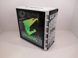 Aorus Z390 Waterforce Ces 2020 Build In 2020 Panel Siding Hardware Components Led Ring
