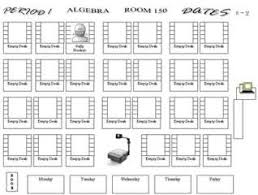 Free Classroom Seating Chart For Download