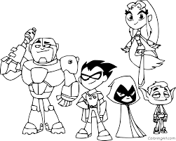Alaska photography / getty images on the first saturday in march each year, people from all over the. Teen Titans Go Coloring Pages Coloringall