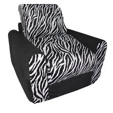 Kids Chair Sleeper Multiple Colors Walmart Com Zebra Chair Kids Chairs Zebra Kids