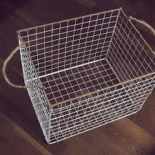 キャンドゥ ランドリーバスケット バス トイレ ワイヤーネット 麻紐 などのインテリア実例 2016 04 05 20 33 59 roomclip ルームクリップ ランドリーバスケット バスケット ランドリー