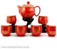Beautiful Chinese Tea Ceremony Wedding Tea Tea Set