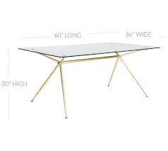 Boler rectangular glass top dining table orren ellis wayfair north america $ 2399.99. Avery Rectangular Glass Dining Table Pottery Barn
