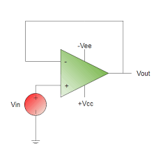 A Buffer Op Amp Is Commonly Used As A Middle Stage Between Two Circuits To Isolate The Circuits From Each Other The Output Vo Amp Electronics Circuit Buffer