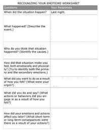 Dbt Recognizing Your Emotions Worksheet Could Be Helpful For Students To Explain Themsel Dialectical Behavior Therapy Therapy Worksheets Counseling Worksheets