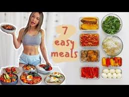 7 Healthy Meals Under 30 Mins Budget Meal Prep Challenge Youtube In 2020 Budget Meal Prep Easy Healthy Meal Prep Healthy Recipes