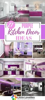 27 purple kitchen decor ideas  kitchen