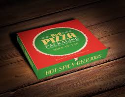 Download Free Pizza Box Packaging Mock Up Psd File