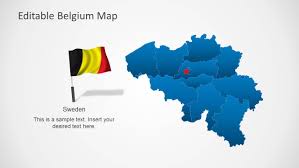 Get free map for your website. Editable Belgium Map Template For Powerpoint Slidemodel