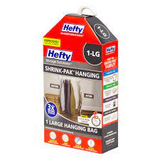 Discover how hefty can help you with home solutions today. Hefty Shrink Pak Vacuum Seal Bags 1 Large Hanging Bag Walmart Com Walmart Com