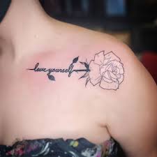 Collarbone tattoos are very popular nowadays. Collarbone Tattoos Small