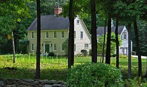 The Boston Saltbox Colonial Exterior Colonial House Exterior Trim