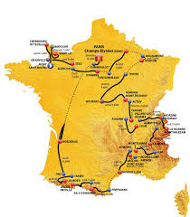 Tour de france map shows the bicycle race route, stage, race start and finish town. Is This A Map Of The 2016 Tour De France Update No Podium Cafe