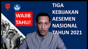 Tiga Kebijakan Asesmen Nasional 2021 Info Youtube You Videos