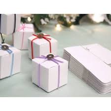 Favor Boxes 2x2x2 White Bulk 100 Pieces Ef White 2x2x2 Favor Boxes Bulk Wholes Wedding Supplies Wholesale Personalized Party Decor Diy Wedding Supplies