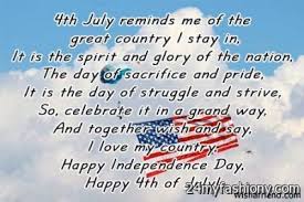 Happy 4th Of July Poems 2016 Images Collection Happy 4 Of July Funny Messages Happy Independence Day Usa