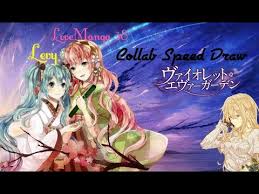 Check out amazing luculia_x_violet artwork on deviantart. Collab Speed Drawing With Levy Violet Evergarden Luculia Marlborough Hd Youtube