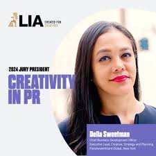 FleishmanHillard's Della Sweetman Named as Creativity in PR Jury President  for 2024 London International Awards