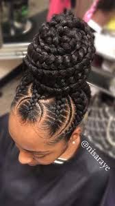 23 Beautiful Braided Updos For Black Hair Stayglam Black Hair Updo Hairstyles Braided Hairstyles Updo Braided Bun Hairstyles