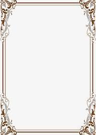 China Wind Pattern Border Png And Vector Clip Art Frames Borders Page Borders Design Frame Border Design