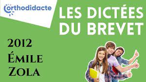 Dictee Du Brevet Des Colleges 2012 Youtube