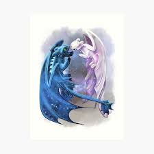 © 2021 sony interactive entertainment llc Light Fury Art Prints Redbubble