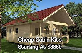 Cheap Cabin Kits Starting At 3860 Shtfpreparedness Small House Kits Cheap Cabins Inexpensive Cabin
