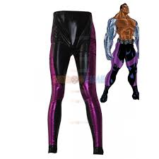 Jax Briggs Mortal Kombat Black Purple Shiny Metallic