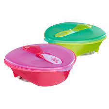Nourish Power Suction Bowl Set Vital Baby Uk