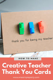 The thank you card templates and photo card design elements you need, fotor has covered all of them. Free Printable Diy Teacher Thank You Cards One Simple Party