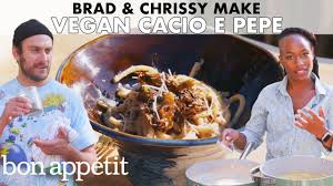 We did not find results for: Brad And Chrissy Make Vegan Cacio E Pepe From The Home Kitchen Bon Appetit Youtube