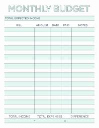 Monthly Budget Worksheet Pdf Inspirational Monthly Bud Planner Free Printable Bud Worksheet In 2020 Budget Planner Template Budget Spreadsheet Monthly Budget Planner
